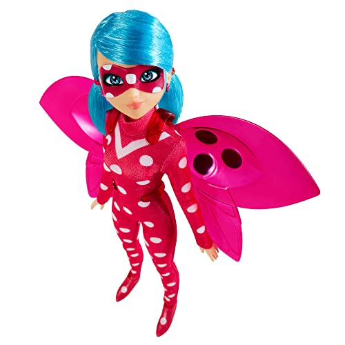 Miraculous Ladybug and Cat Noir Toys Cosmobug Fashion Doll | Articulated 26cm Cosmobug Doll with Accessories | Marinette Superhero Cosmobug Figurine Toys Bandai Dolls Range