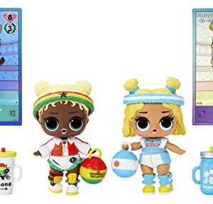 LOL Surprise X FIFA World Cup Qatar 2022 Dolls with 7 Surprises Including Accessories, Limited Edition Collectible Doll with Soccer Theme, Holiday Toy, Great Gift for Kids Girls Ages 4 5 6+ Years