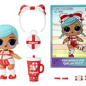 LOL Surprise X FIFA World Cup Qatar 2022 Dolls with 7 Surprises Including Accessories, Limited Edition Collectible Doll with Soccer Theme, Holiday Toy, Great Gift for Kids Girls Ages 4 5 6+ Years