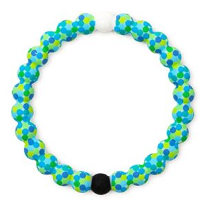 Lokai Silicone Beaded Bracelet for Stigma-Free Mental Health Awareness - Dots Style (Large, 7 Inch Circumference) - Jewelry Fashion Bracelet Slides-On for Comfortable Fit for Men, Women & Kids