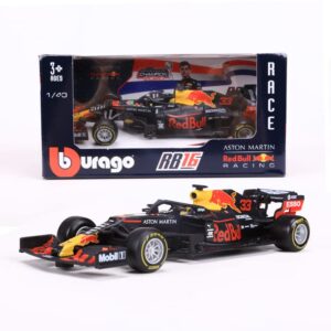 pchmodel 1:43 f1 rb16 red bull racing car 2021 no.33alloy luxury vehicle diecast cars model toy collection by bburago 38052/38053 (no.33 regular version)