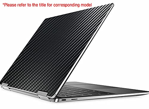 Vaxson 2-Pack Back Protector Film, compatible with Dell XPS 17 9000 9720 17" Laptop Black Guard Sticker Skin [ Not Front Tempered Glass Screen Protectors ]