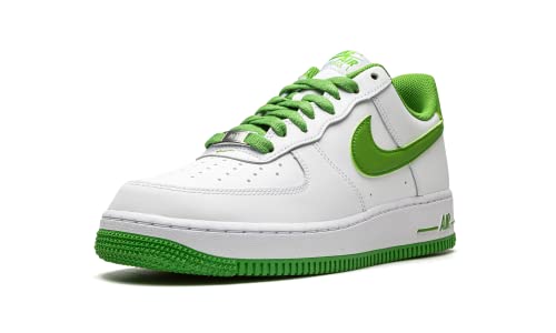 Nike Men's Air Force 1 '07 An20 Basketball Shoe, White/Chlorophyll, 11