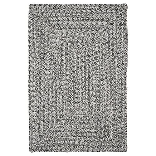 BELLEZE Area Rug Modern Solid Colored Indoor Outdoor Rug, Accent Rug for Patio, Living Room or Kitchen, Luxury Bohemian Style Home Decor, 8' x 10' - Light Gray