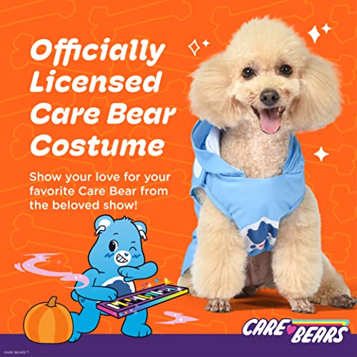 Care Bear for Pets Halloween Grumpy Bear Sleeveless Hoodie- S -| Cozy Hoodie for Dogs | Fun and Cute Halloween Costumes for Dogs| Officially Licensed Care Bears Pet Products, Blue (FF23144)