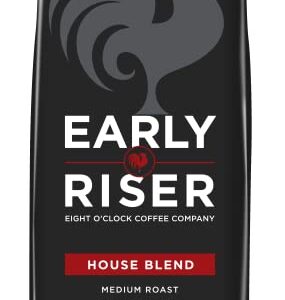 Early Riser House Blend Ground Coffee, 1.4 Pound (Pack of 1)