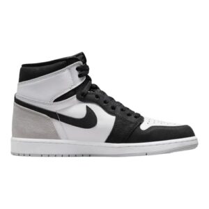 Nike Men's Air Jordan 1 High Retro OG 'Brotherhood' Basketball Shoes, White/Black-grey Fog-bleached, 13