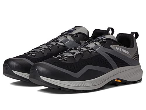 Merrell Mqm 3 Sneakers for Men Offers Textile Lining, Round-Toe Silhouette, and Lace-Up Closure Black/Charcoal 11.5 M