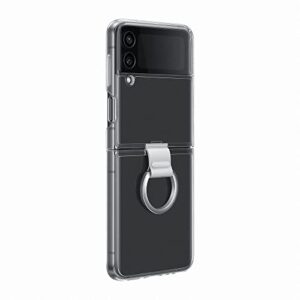 SAMSUNG Galaxy Z Flip4 Official Clear Cover with Ring Transparent