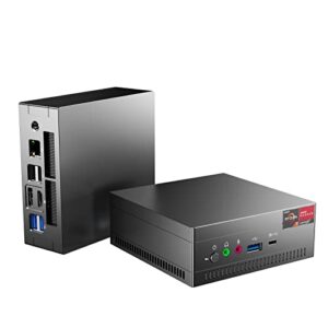skybarium mini pc amd ryzen 7 3750h (2.3ghz up to 4.0ghz), mini computers with windows 11, small pc support wifi 5/bt 4.2/4k@60hz triple display output for home/business/game.