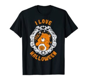 care bears halloween trick-or-sweet bear spooky poster t-shirt