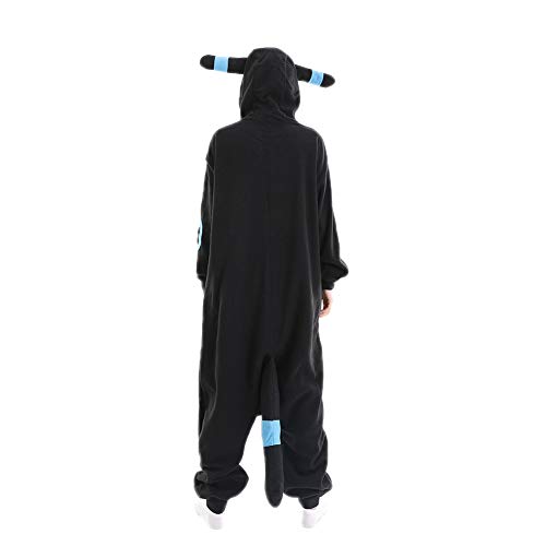 OGU' DEAL Unisex Adult Animal Onesie Pajamas Charactor Role Play Hallooween Cosplay Homewear Sleepwear Costume for Women Blue