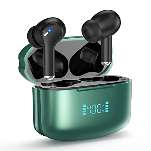 Myinnov Active Noise Cancelling Wireless Earbuds,Bluetooth 5.3 Headphones with 6 Microphones,Ture Wireless in-Ear Detection Ear Buds, IPX6 Waterproof Stereo Earphones for iPhone&Android