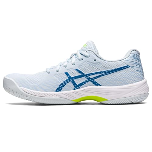 ASICS Women's Gel-Game 9 Tennis Shoes, 9, Sky/Reborn Blue