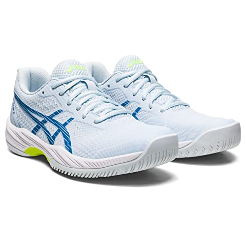 ASICS Women's Gel-Game 9 Tennis Shoes, 9, Sky/Reborn Blue