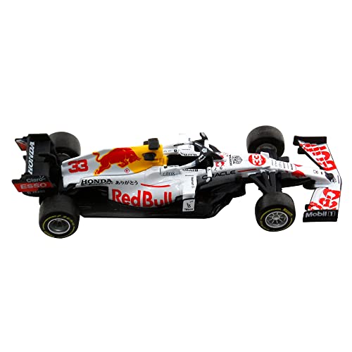 Bburago Red Bull F1#33 2021 Max Verstappen 1/43 Diecast Model Car Turkey White 38055