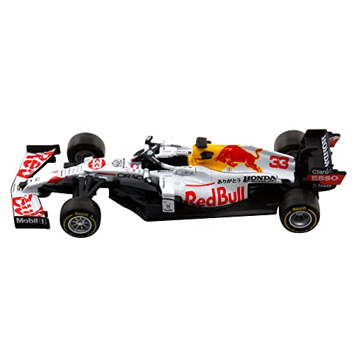 Bburago Red Bull F1#33 2021 Max Verstappen 1/43 Diecast Model Car Turkey White 38055