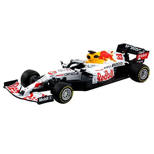 Bburago Red Bull F1#33 2021 Max Verstappen 1/43 Diecast Model Car Turkey White 38055