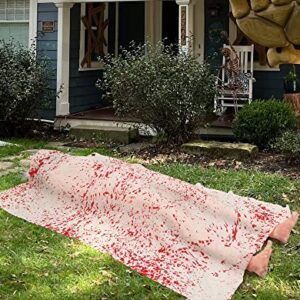 5.4ft Halloween Decorations Outdoor Props - Scary Hallowmas Back from The Grave Dead Victim Prop for Haunted House Party Decor(Assembly Needed)