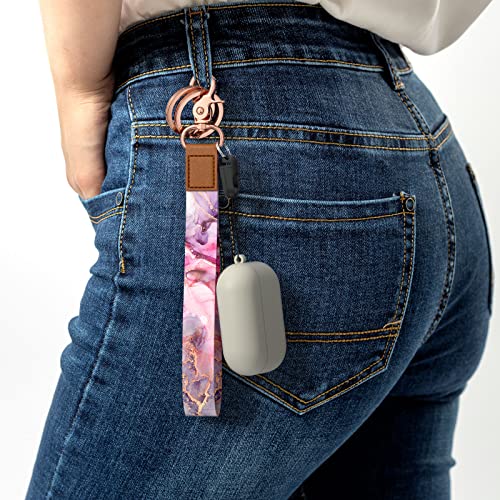 Rimilak Wristlet Keychain, Wrist Lanyard Key Chain for Women Men Car Keys ID Badges Card Wallet Phone Camera