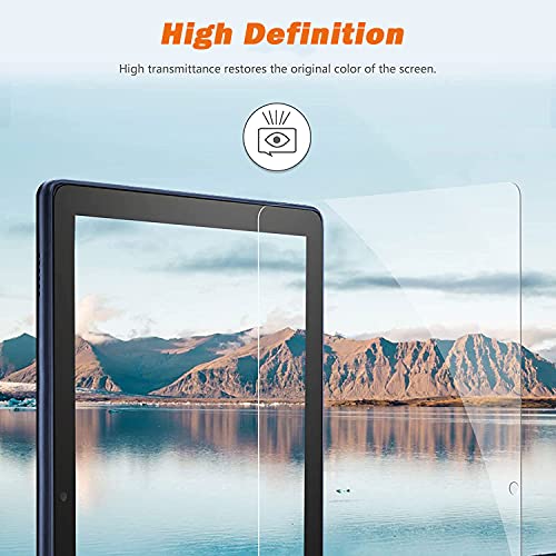 [3 Pack] All-new Fire 7 2022 / Fire 7 Kids Tablet Screen Protector (12th Generation/2022 Release),9H Hardness HD Clear Anti Fingerprint Tempered Glass