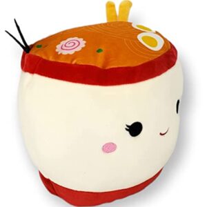 SQUISHMALLOWS KellyToy 8 inch (20cm) Foodie Squad - Raisy The Ramen Noodle