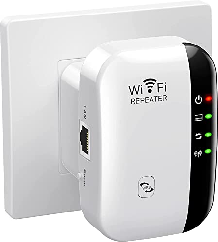 2023 Newest WiFi Extender Signal Booster, Covers Up to 3000sq.ft and 35 Devices, WiFi Range Extender, WiFi boosters for The House,with Ethernet Port, Easy Setup,Router Extender for Wireless Internet