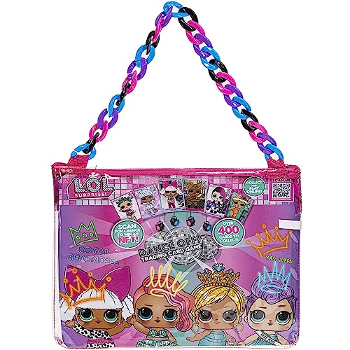 Townley Girl L.O.L. Surprise! Fashion Purse Makeup Set with Non-Toxic Nail Polish, Eyeshadow, Hair Accessories and More, Rainbow Chain for Girls Ages 3 and Up