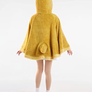 haikyuu Adult Anime Cosplay Cape Kawaii Duck Cloak Onesie Kigurumi Fleece Plush Wearable Blanket Hooded Women Girl (small)