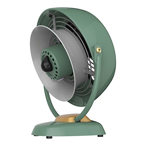 Vornado VFAN Jr. Vintage Air Circulator Fan, Green & 630 Mid-Size Whole Room Air Circulator Fan
