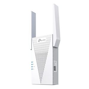 tp-link ax3000 wifi 6 range extender, pcmag editor's choice, dual band wifi repeater signal booster with gigabit ethernet port, access point, app setup, onemesh compatible