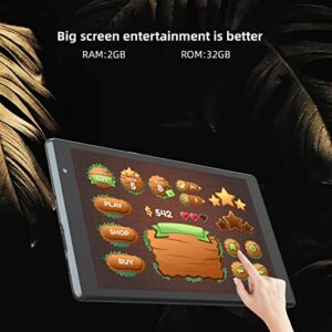 Android Tablet 8 inch, Android 11.0 Tableta 32GB Storage 512GB SD Expansion Tablets PC, Quad-core Processor 1280x800 IPS HD Touchscreen Dual Camera Tablets, Support WiFi, Bluetooth, 4300 mAh Battery.