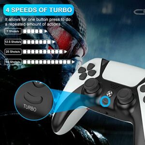 OUBANG Control for PS4 Controller, Game Remote for Elite PS4 Controller with Turbo, Steam Gamepad Work with Playstation 4 Controller with Back Paddle, Scuf Controllers for PS4/Pro/PC/IOS/Android Gamer