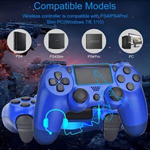 TOPAD Blind Box Wireless Game Controller Compatible for PS4 with Enhanced pa4 Remote Joystick/Audio/Touch pad/Dual Vibration,Compatible with Playstation 4/Slim/Pro Console,for Christmas Birthday Gift