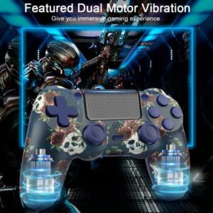 TOPAD Blind Box Wireless Game Controller Compatible for PS4 with Enhanced pa4 Remote Joystick/Audio/Touch pad/Dual Vibration,Compatible with Playstation 4/Slim/Pro Console,for Christmas Birthday Gift