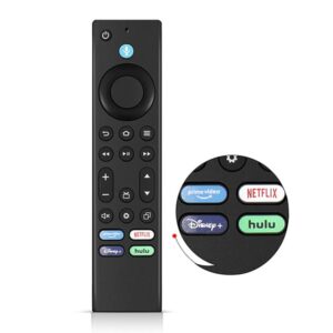 Voice Remote Control Replacement for Amazon Omni Series Smart TV 4K UHD Smart TV 4K65M600A 4K50M600A 4K43M600A 4K55M600A 4K75M600A and for Amazon TV 4-Series 4K43N400A 4K50N400A 4K55N400A