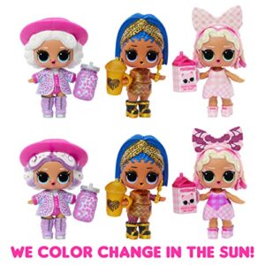 LOL Surprise Sunshine Makeover with 8 Surprises, UV Color Change, Accessories, Limited Edition Doll, Collectible Doll- Great gift for Girls age 4+