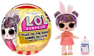 l.o.l. surprise! year of the rabbit doll good luck sweetie- with collectible doll, 7 surprises, limited edition doll, accessories, pet, lunar new year theme- great gift for girls age 4+