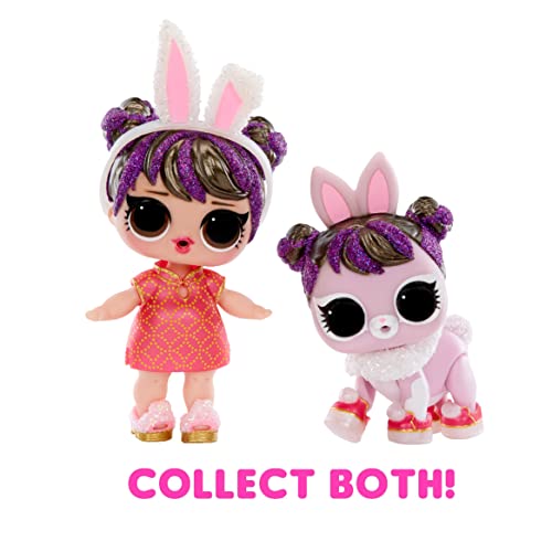 L.O.L. Surprise! Year of The Rabbit Doll Good Luck Sweetie- with Collectible Doll, 7 Surprises, Limited Edition Doll, Accessories, Pet, Lunar New Year Theme- Great Gift for Girls Age 4+