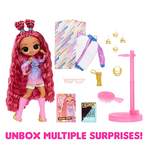 L.O.L. Surprise! O.M.G. Golden Heart Fashion Doll with Multiple Surprises and Fabulous Accessories – Great Gift for Kids Ages 4+