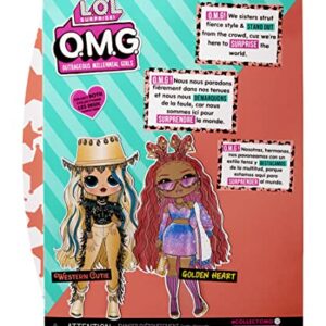 L.O.L. Surprise! O.M.G. Western Cutie Fashion Doll with Multiple Surprises and Fabulous Accessories – Great Gift for Kids Ages 4+