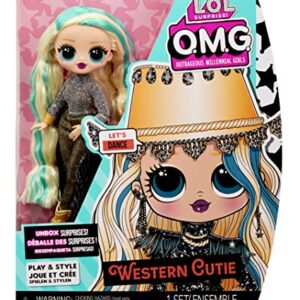 L.O.L. Surprise! O.M.G. Western Cutie Fashion Doll with Multiple Surprises and Fabulous Accessories – Great Gift for Kids Ages 4+