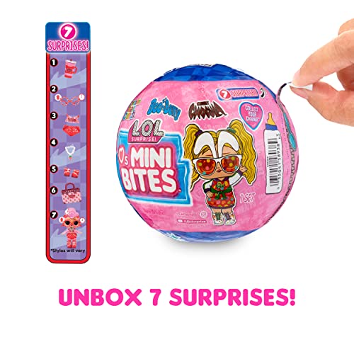 L.O.L. Surprise! LOL Surprise Loves Mini Bites Cereal Dolls with 7 Surprises, Accessories, Limited Edition Doll, Cereal Theme, Collectible Doll- Great Gift for Girls Age 4+