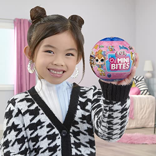 L.O.L. Surprise! LOL Surprise Loves Mini Bites Cereal Dolls with 7 Surprises, Accessories, Limited Edition Doll, Cereal Theme, Collectible Doll- Great Gift for Girls Age 4+