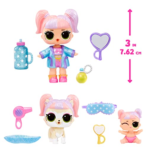 L.O.L. Surprise Bubble Surprise Deluxe - Collectible Dolls, Pet, Baby Sister, Surprises, Accessories, Bubble Surprise Unboxing, Color-Change Foam Reaction - Great Gift for Girls Age 4+