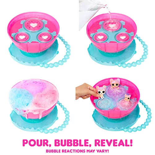 L.O.L. Surprise Bubble Surprise Deluxe - Collectible Dolls, Pet, Baby Sister, Surprises, Accessories, Bubble Surprise Unboxing, Color-Change Foam Reaction - Great Gift for Girls Age 4+