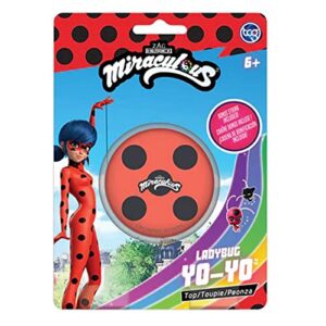miraculous ladybug - yo-yo. be like miraculous with her lucky charm and help save the day! great birthday gift for kids, girls, and boys. beginner.