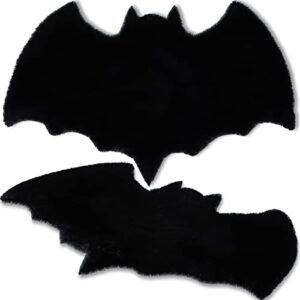 xuhal bat rug halloween rug gothic rug welcome mat soft indoor modern area rugs for living room children bedroom home decor nursery holiday decorative