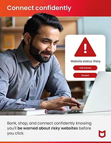 McAfee AntiVirus Protection 2023 | 1 PC (Windows)| Antivirus Protection, Internet Security Software | 1 Year Subscription | Download Code