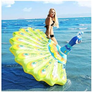glaceon portable adult inflatable water mount large pool float row toys swimming ring suitable the beach summer party outdoor water recreation